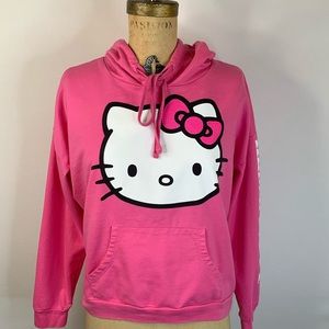 Hello Kitty Pink Hoodie. Medium. EUC